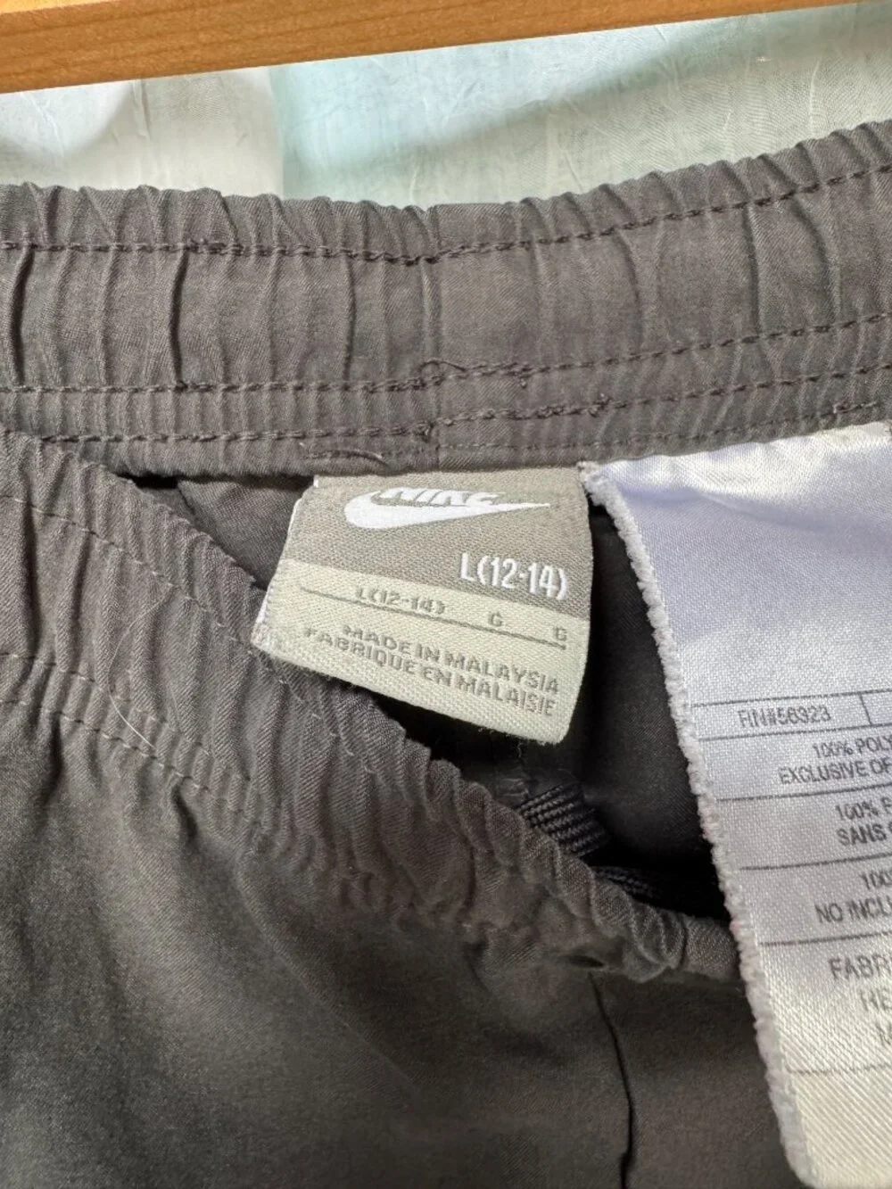 Vintage 90s Nike windbreaker track pants size L
